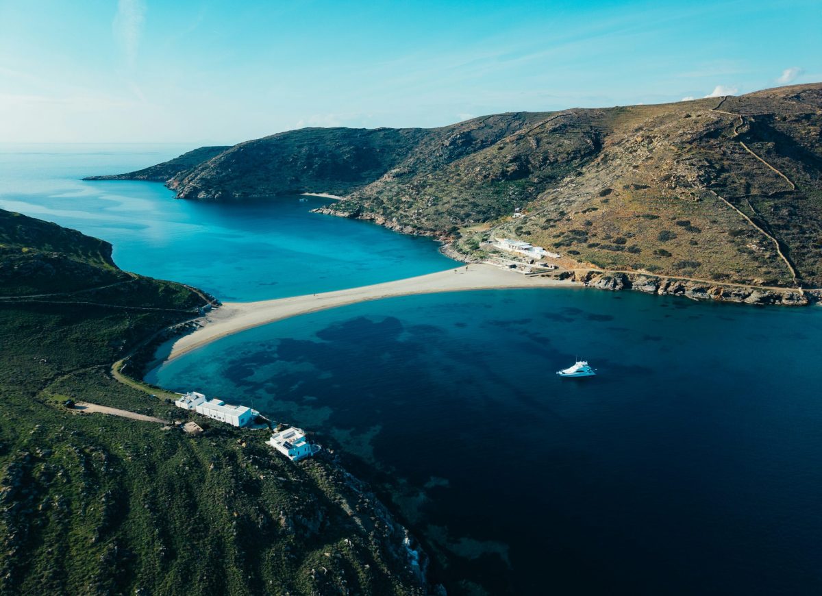 Panoramic view of Kolona Beach